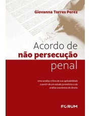 Acordo de Não Persecução Penal - 01Ed/26