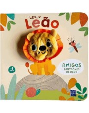 Amigos Fantoches De Dedo - Lex, o Leão