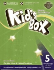 Kids Box American English 5 Wb With Online Resources - Updated 2Nd Ed
