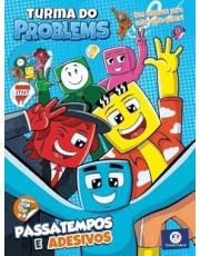 Turma Do Problems - Passatempos E Adesivos