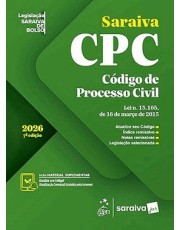 Código De Processo Civil - Legislação Saraiva De Bolso - 7ª Edição 2026
