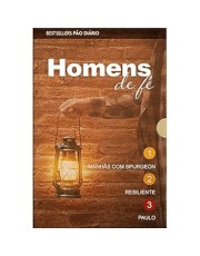 Box - Homens De Fe - 3 Livros - Convite A Comunhão Com Deus