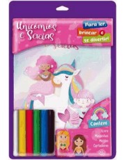 Massinha Divertida - Unicornios E Sereias - Blister