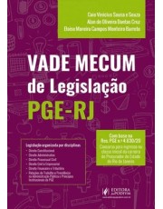 Vade Mecum De Legislação - Pge-Rj - 01Ed/21 Vade Mecum De Legislação - Pge-Rj - 01Ed/21