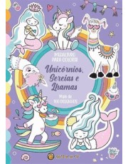 Megalivro Para Colorir - Unicornios, Sereias E Lhamas