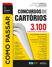 Como Passar Em Concursos De Cartorios - 04Ed/24