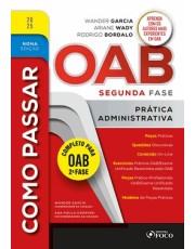 Como Passar Na Oab 2 Fase - Prática Administrativa - 9 Ed - 2025