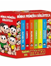 Box - Turma Da Monica Coleção Minha Primeira Biblioteca