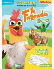 A Fazenda Do Zenon - Pintura E Diversão! - Livro-Tapete