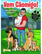 Vem Caomigo - Livro Para Colorir E Brincar
