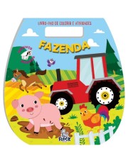 Livro-Pad De Colorir E Atividades: Fazenda