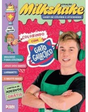 Coleção Milkshake - Colorindo Com Gato Galactico - Passatempos, Atividades E Diversão Todo Dia!