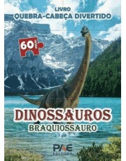 Livro Quebra-Cabeca Divertido : Dinossauros Branquiossauro