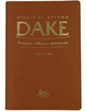 Bíblia De Estudo Dake - Caramelo