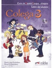 Colega 3 - Libro Del Alumno + Ejercicios + Cd Audio