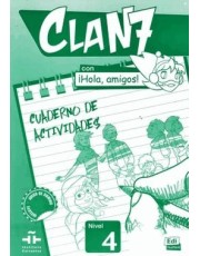 Clan 7 Con Hola, Amigos! 4 Cuaderno De Actividades
