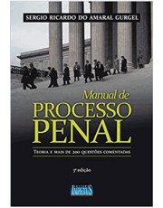 Manual De Processo Penal Teoria E Mais De 200 Questoes Comentadas - 3 Ed