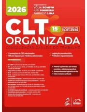 Clt Organizada - Consolidação Das Leis De Trabalho - 15Ed/26