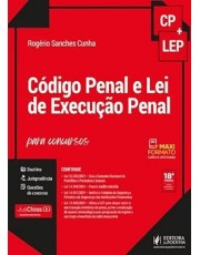 Código Penal E Lei De Execução Penal Para Concursos (Cp + Lep) (2025)