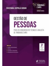 Tribunais E Mpu - Gestão De Pessoas  - (03Ed/25)