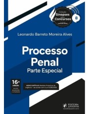 Sinopses Para Concursos - V.8 - Processo Penal - Parte Especial (2026)