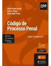 Código De Processo Penal Comentado Para Concursos (Cpp) (2026)