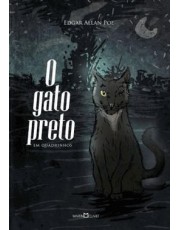 O Gato Preto Em Quadrinhos
