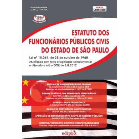 Estatuto Dos Funcionarios Publicos Civis Do Estado De São Paulo
