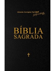 Biblia Sagrada Almeida Corrigida Fiel - Dourada