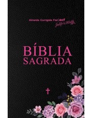 Biblia Sagrada Almeida Corrigida Fiel - Rosa
