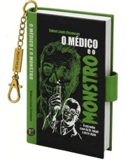 Book Charm - O Medico E O Monstro - Livro Chaveiro Book Charm - O Medico E O Monstro - Livro Chaveiro