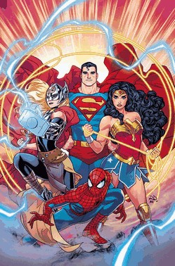 Homem-aranha/superman - Capa Variante 02 Homem-aranha/superman - Capa Variante 02