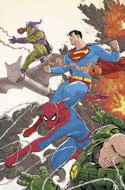 Superman/homem-aranha - Capa Variante 02