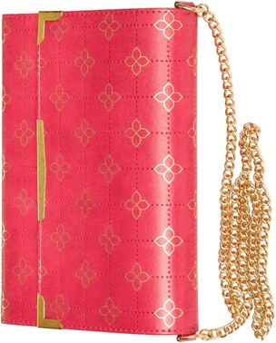 Bíblia Pocket NVI - Capa Luxo Carteira Rosa Com Corrente - Leitura Perfeita Bíblia Pocket NVI - Capa Luxo Carteira Rosa Com Corrente - Leitura Perfeita
