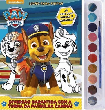 Paw Patrol - Livro Para Pintar