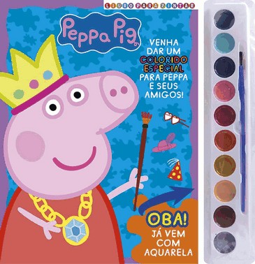 Peppa Pig - Livro Para Pintar