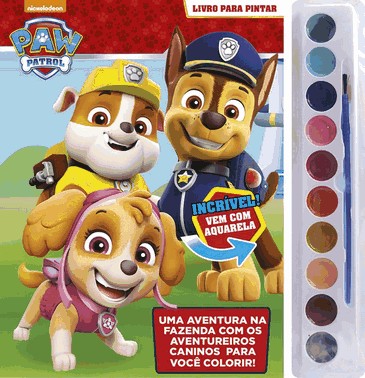 Patrulha Canina - Livro Para Pintar