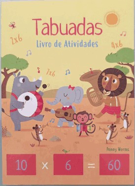 Livro De Atividades - Tabuadas   Formato Menor