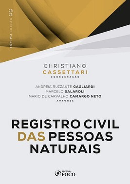 Registro Civil Das Pessoas Naturais - 7Ed/26 Registro Civil Das Pessoas Naturais - 7Ed/26