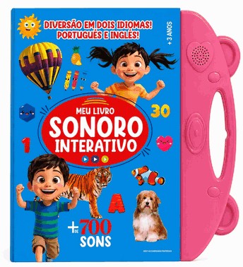 Meu Livro Sonoro Interativo - Português E Inglês - Rosa