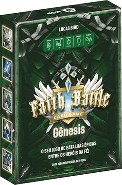 Gênesis Faith Battle - Jogo de Cartas Colecionáveis Bíblico