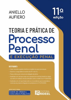Teoria E Prática De Processo Penal E Execução Penal 45º Exame Da Ordem