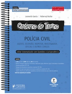 Caderno De Treino - Polícia Civil - Agente, Escrivão, Inspetor, Investigador, Oficial e Outros Cargo