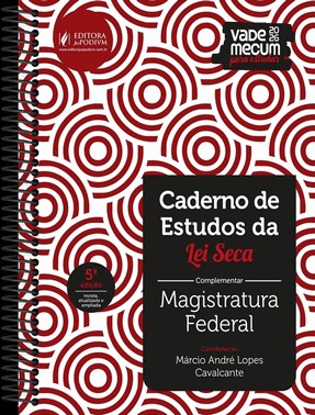 Caderno De Estudos Da Lei Seca Complementar Magistratura Federal (2026) Caderno De Estudos Da Lei Seca Complementar Magistratura Federal (2026)