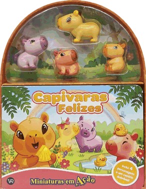 Miniaturas Em Ação - Capivaras Felizes