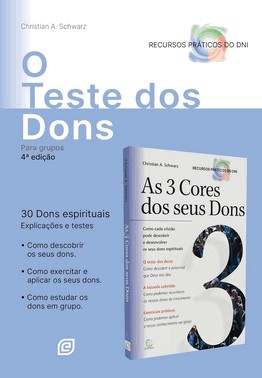 O Teste Dos Dons Para Grupos - Kit 10 Livros - 4 Ed