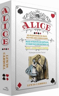 Box Alice No País Das Maravilhas E Alice Através Do Espelho