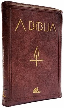 A Biblia - Ziper Marrom