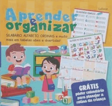 Aprender E Organizar - Poster -Silabario, Alfabeto, Ordinais E Muito Mais Em Tabelas uteis E Diverti