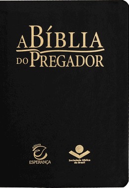 A Bíblia Do Pregador - Capa Preta Nobre - Versão Almeida Rc